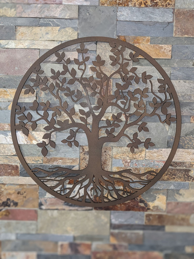 Arbre de Vie Style Welcome (effet rouillé)