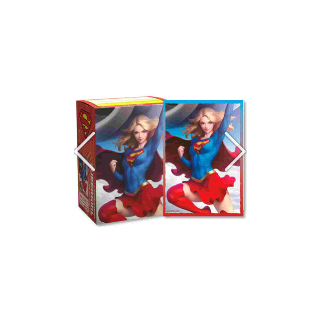 Dragon Shield "Supergirl" 100 Art Sleeves Matte - Superman Series 