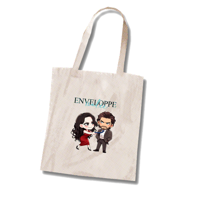 Tote Bag saga "Enveloppe" (38x42cm)