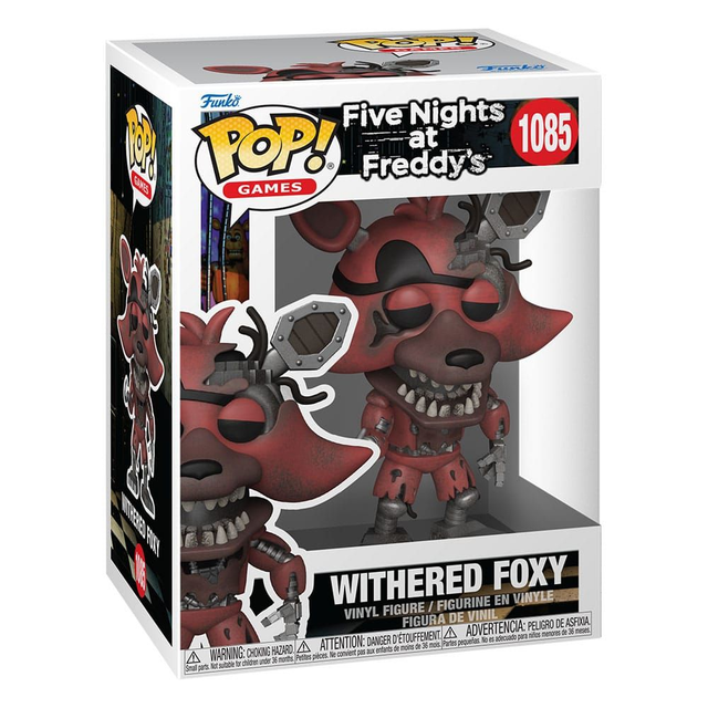 Funko - Five Nights at Freddy's  Withered Foxy 9 cm POP!
