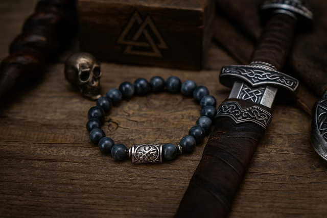 Bracelet Larvikite -