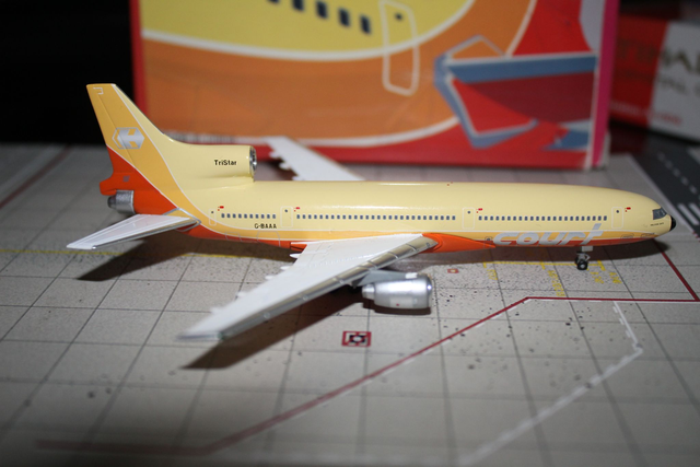 Court Line L-1011 (G-BAAA) gelb, 1:400
