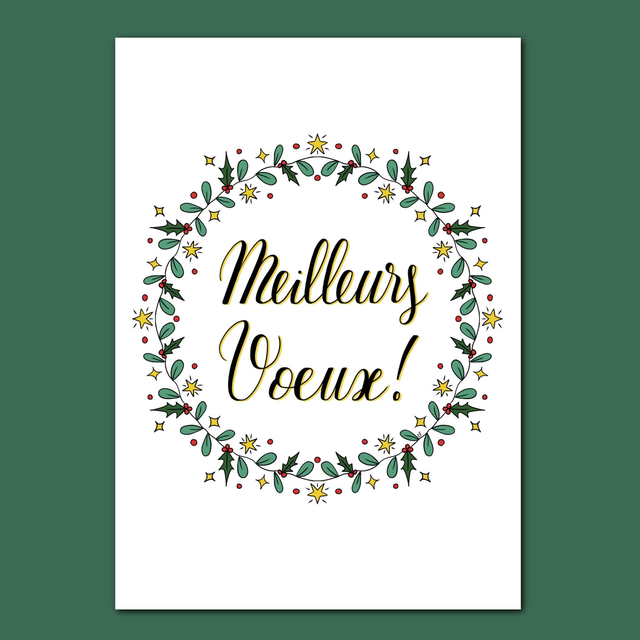 Carte Meilleurs Voeux