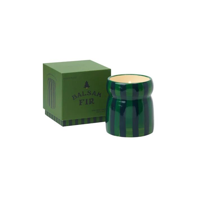 Bougie rayée - BALSAM