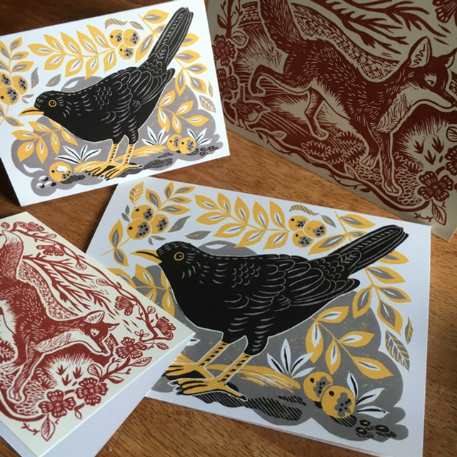 ‘Large’ A5 Greetings Card