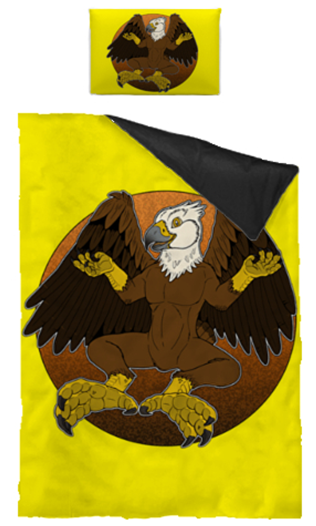 Adler: Bettwäsche 90cm x 200cm