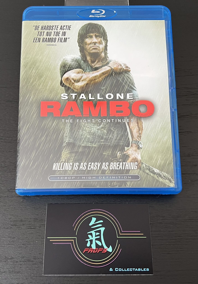 Blu-Ray : Rambo: The fight continues * Region A B C * Sylvester Stallone *