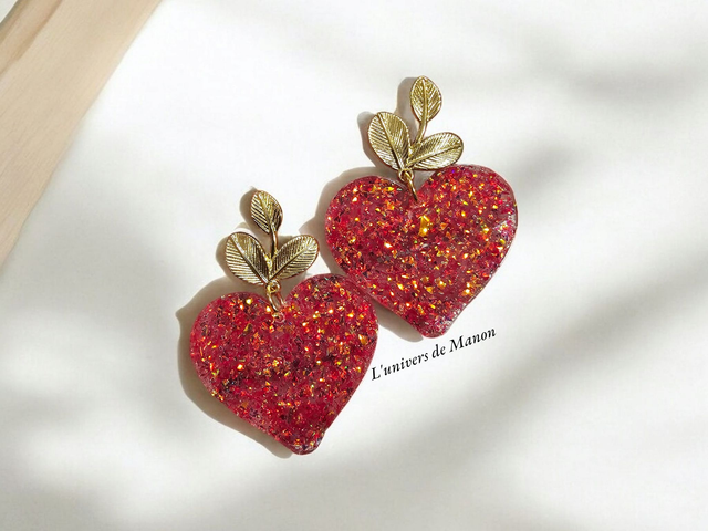 Boucles d&#039;oreilles &quot; Lovely &quot;  