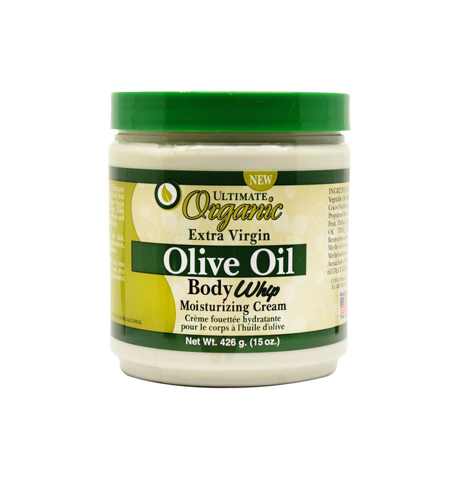 AFRICA&#039;S BEST ULTIMATE ORGANICS OLIVE OIL MOISTURIZING BODY WHIP 426G
