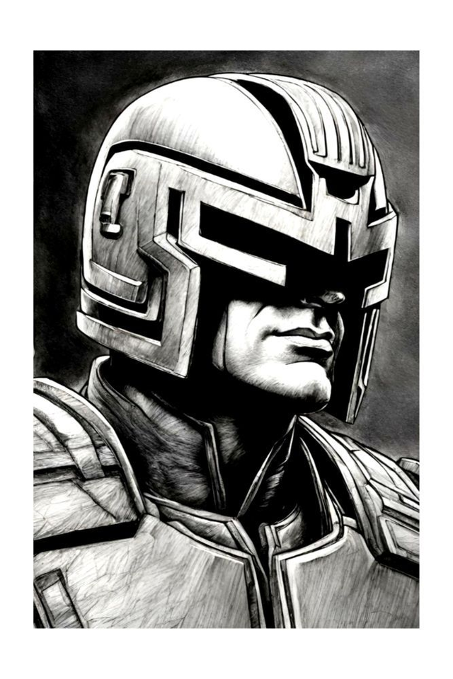 Judge Dredd Movies Art Print