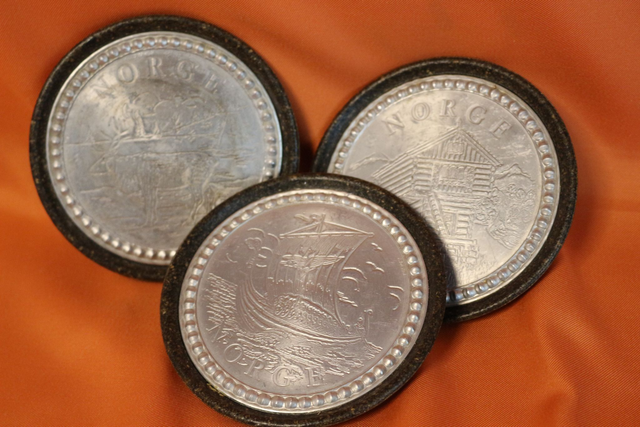 Zinn Untersetzer Norwegen