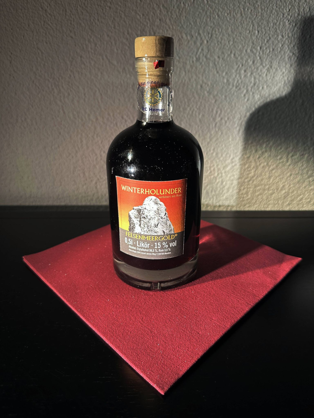 Schmuckflasche 'Winterholunder'