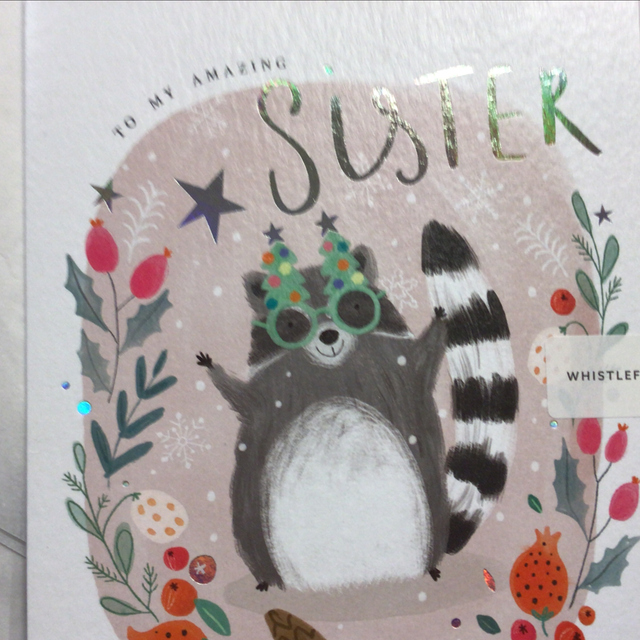 Christmas Sister (Raccoon) WF 