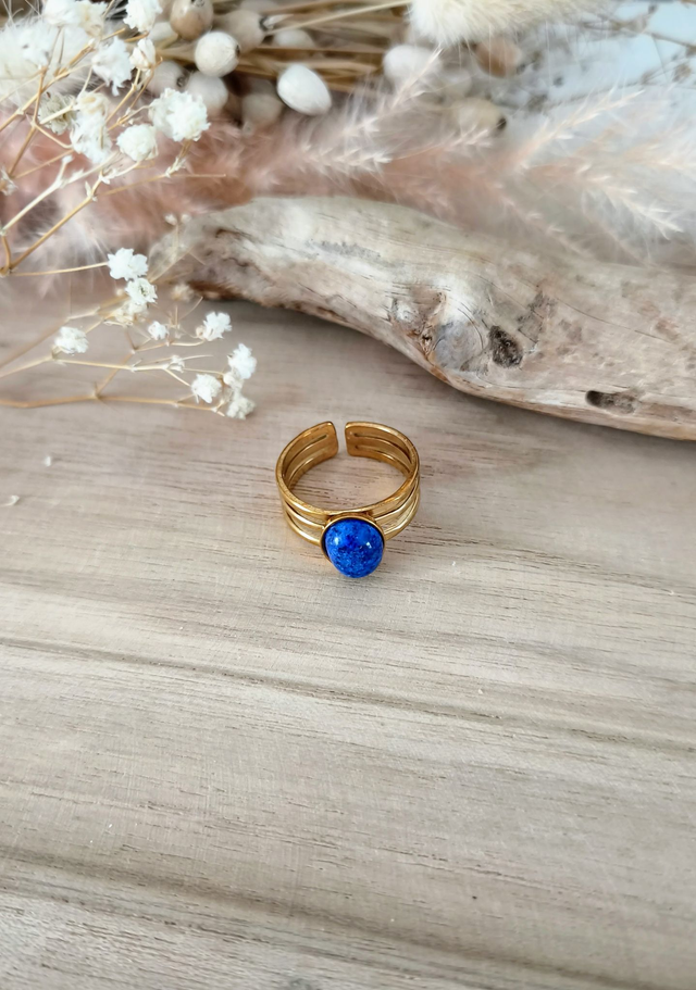 Bague Azur Lapis lazuli