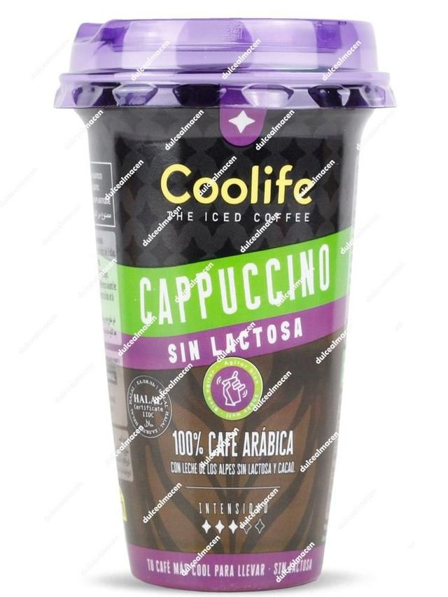 Ice Cappuccino Sin Lactosa Refrescante