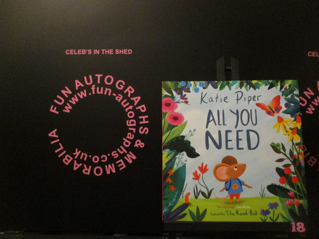 Katie Piper 'All You Need' Authentic Autographed Paperback Book (18)