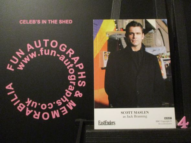 Scott Maslen (Jack Branning) Original EastEnders Cast Card (4)
