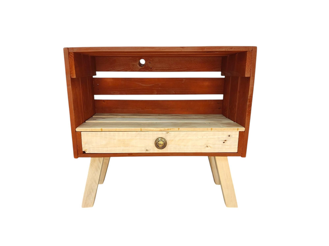 Table de chevet Terre de Sienne 