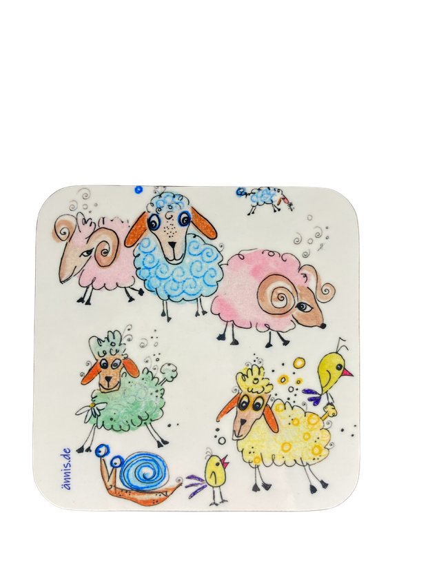 Untersetzer "Schafe"