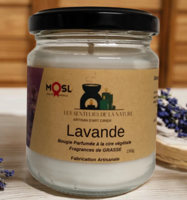 17.Bougie lavande