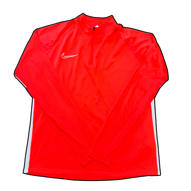 Nike Dri-Fit 1/4 Zip Red - M