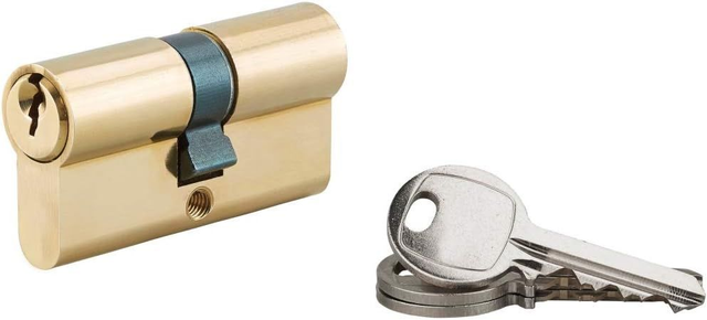 Serrurerie de Picardie 00816260 Cylindre de serrure 30 x 30 mm 3 clés
