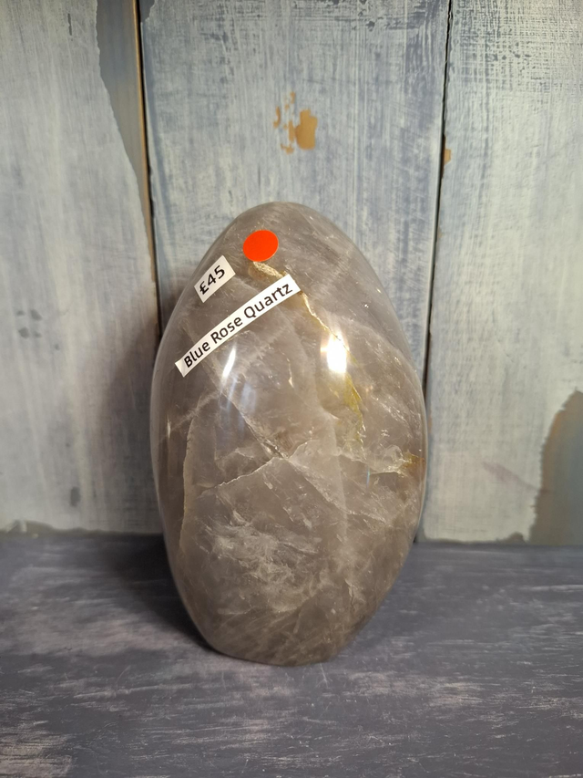 Blue Rose Quartz Free-form 