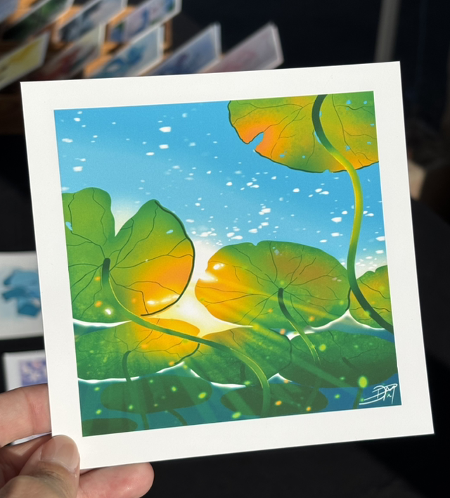 Print nénuphar 🌿