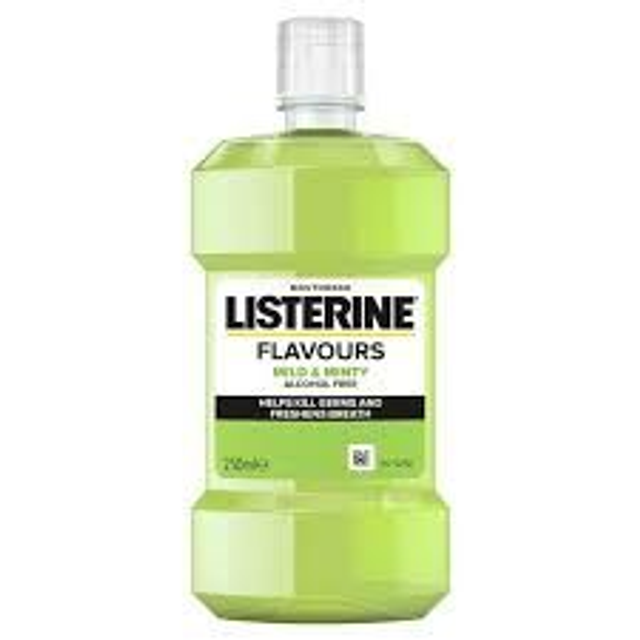 Listerine Mild &amp; Minty 250ml