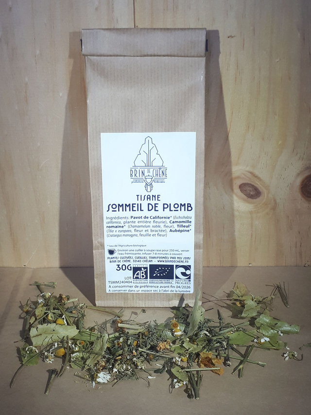 Sommeil de Plomb – Tisane composée
