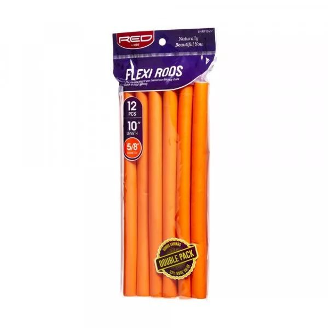  RED By Kiss: Flexi Rods 10''L, 5/8''D Value Pack (HRF16VP)