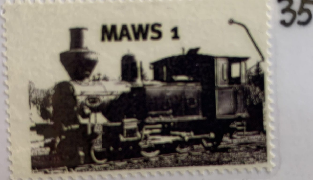Brevfrimärke 35 - MAWS 1