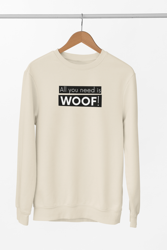 Sudadera WOOF wall paper