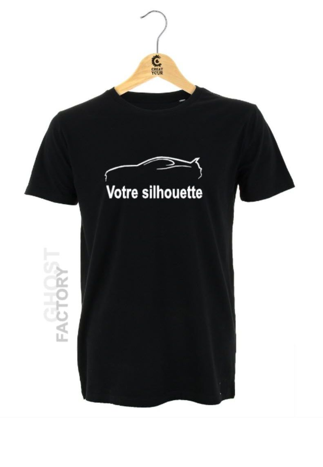 T-shirt SILHOUETTE AUTO A LA DEMANDE