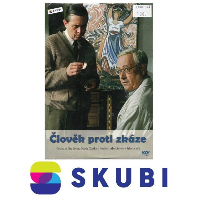 DVD Člověk proti zkáze - poslední léta života Karla Čapka - česky