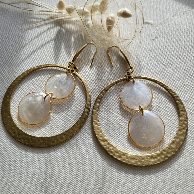 Boucle d'oreille Bohème