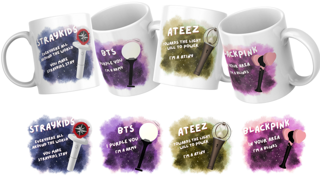 Mug " Montrez vos couleurs"