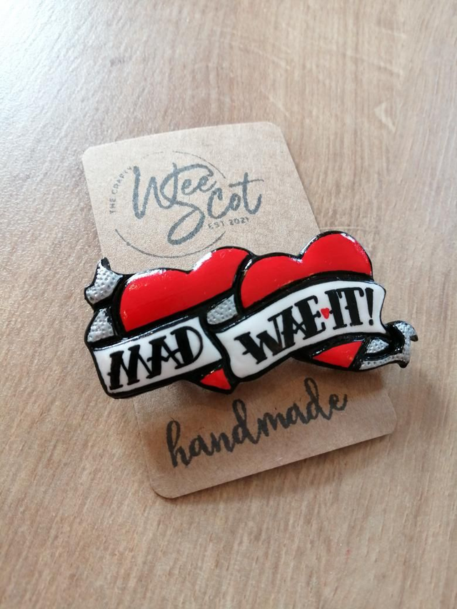 Mad Wae It Double Heart