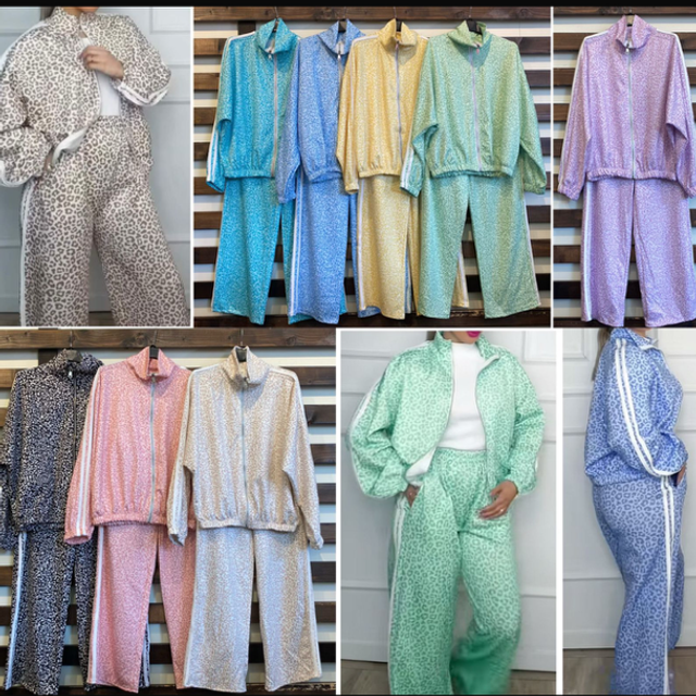 CONJUNTO LEOPARDO CREMALLERA 