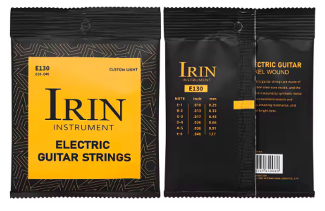 Irin elektrische gitaar snaren set van 6 stuks