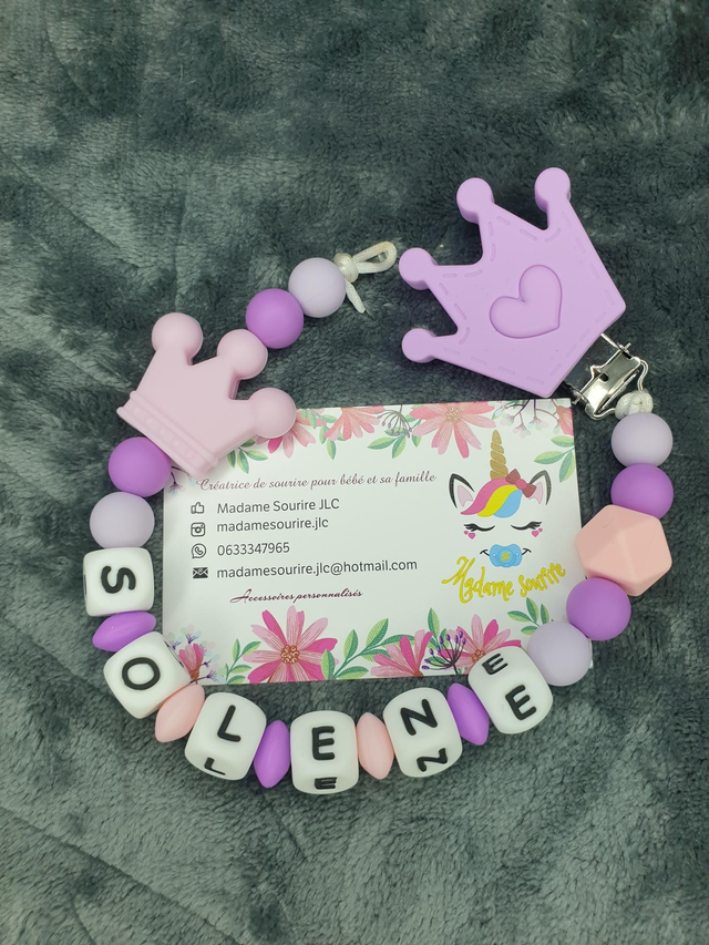 Attache Tétine Grande Couronne