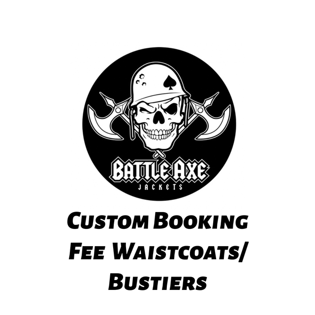 Custom Booking Fee Waistcoats / Bustiers
