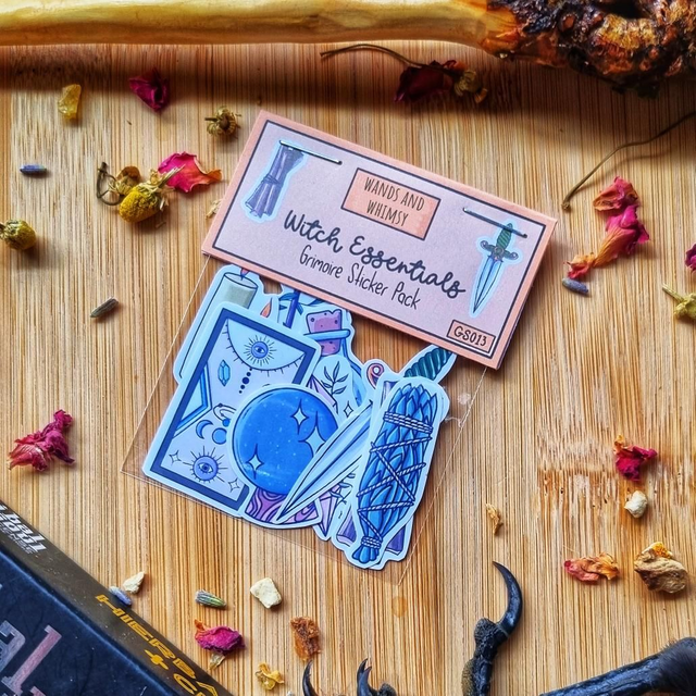 Grimoire Sticker Pack - Witch Essentials