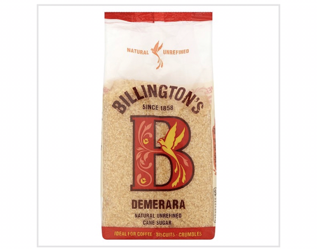 Sugar, Billington's Demerara Natural Unrefined Cane Sugar 500g