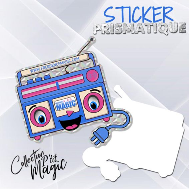 STICKER P'TIT MAGIC PRISMATIQUE