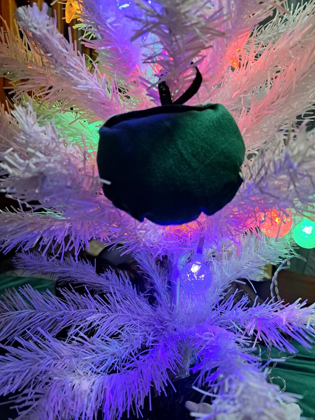 Déco de sapin en forme de boule