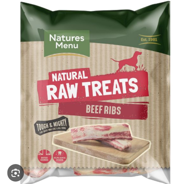 Nature's menu beef ribs 
