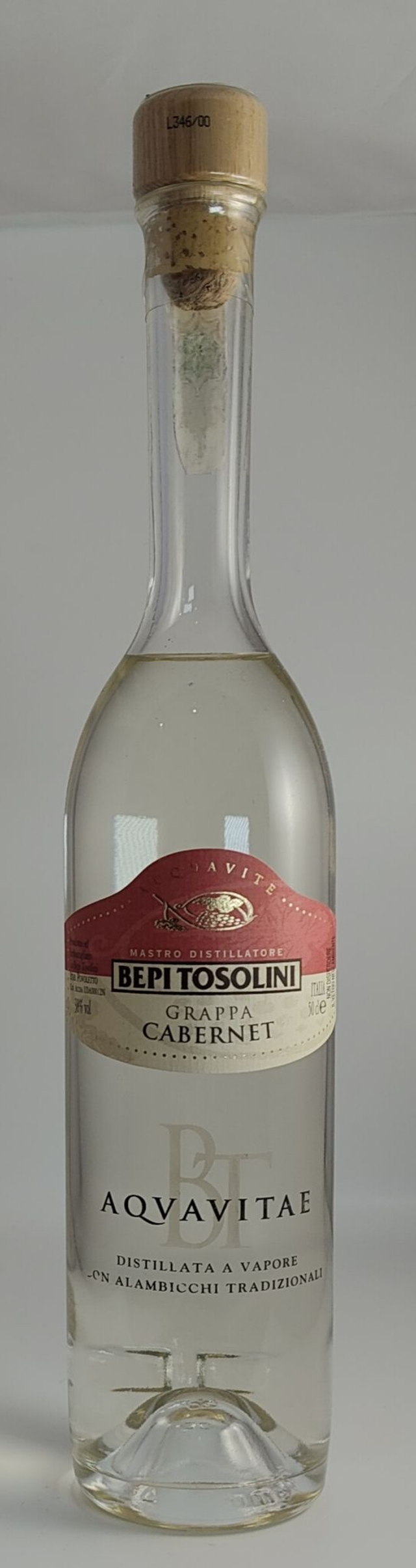 Bepi Tosolini Aquavitae Grappa Cabernet