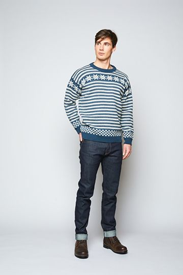 Fana Genser Midnight Blue/Natural - Men's