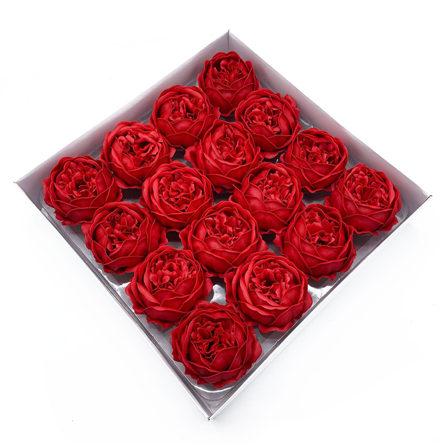 Pivoine de savon Large - Rouge